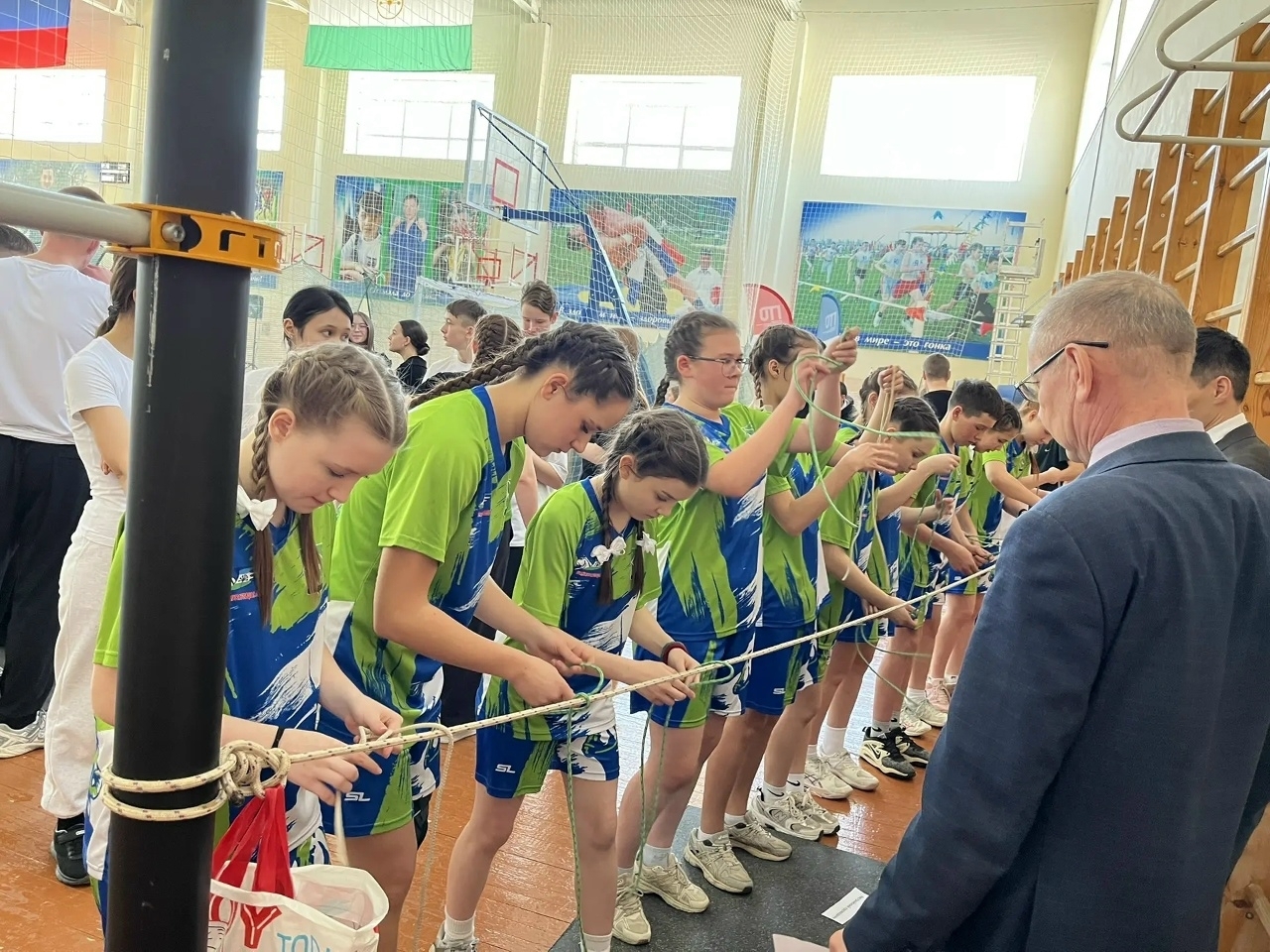 Янаулын "Зарница 2.0" военно-спортивной шудонлэн муниципал этапез ортчиз