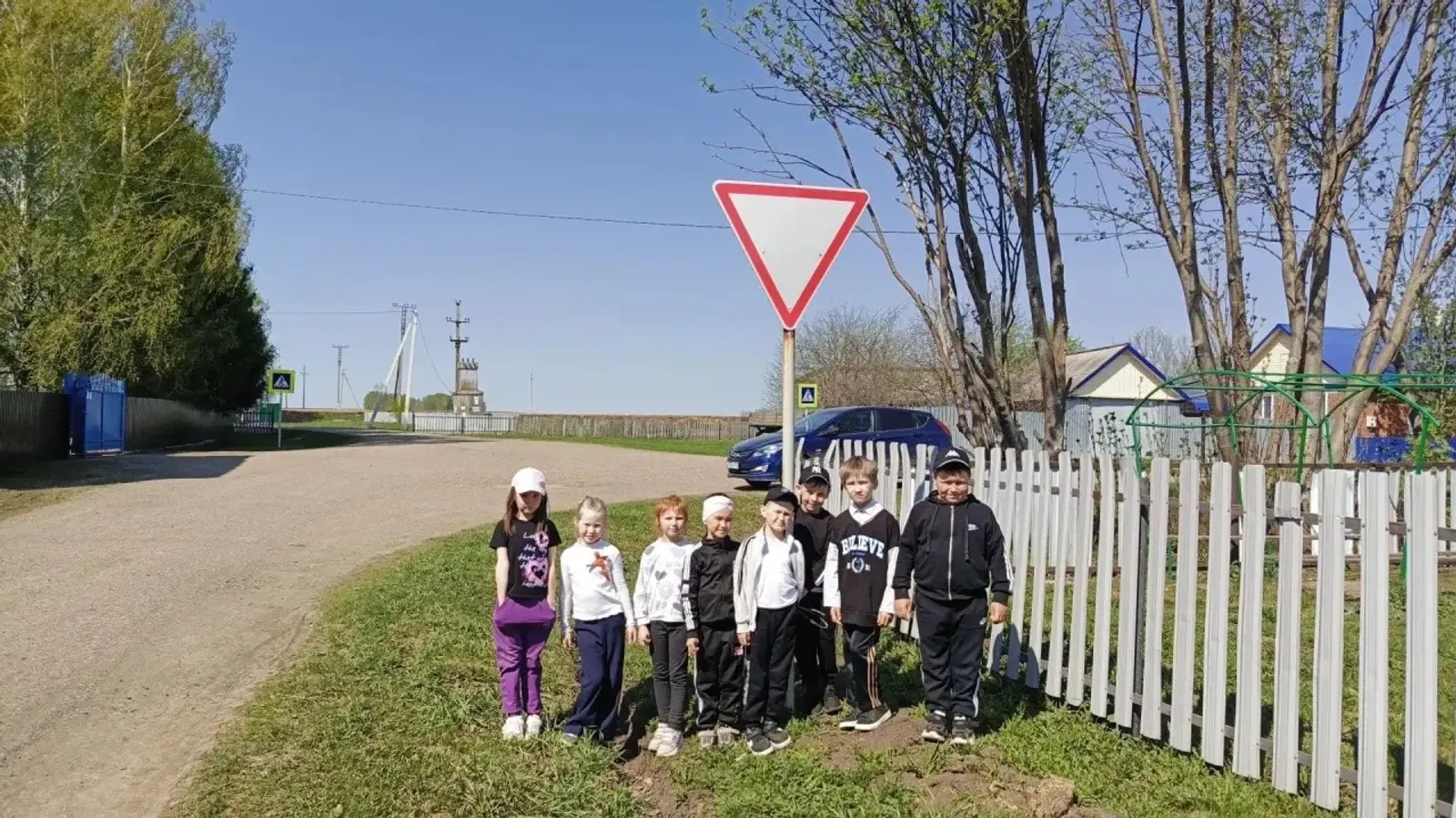 Дети вспомнили ПДД