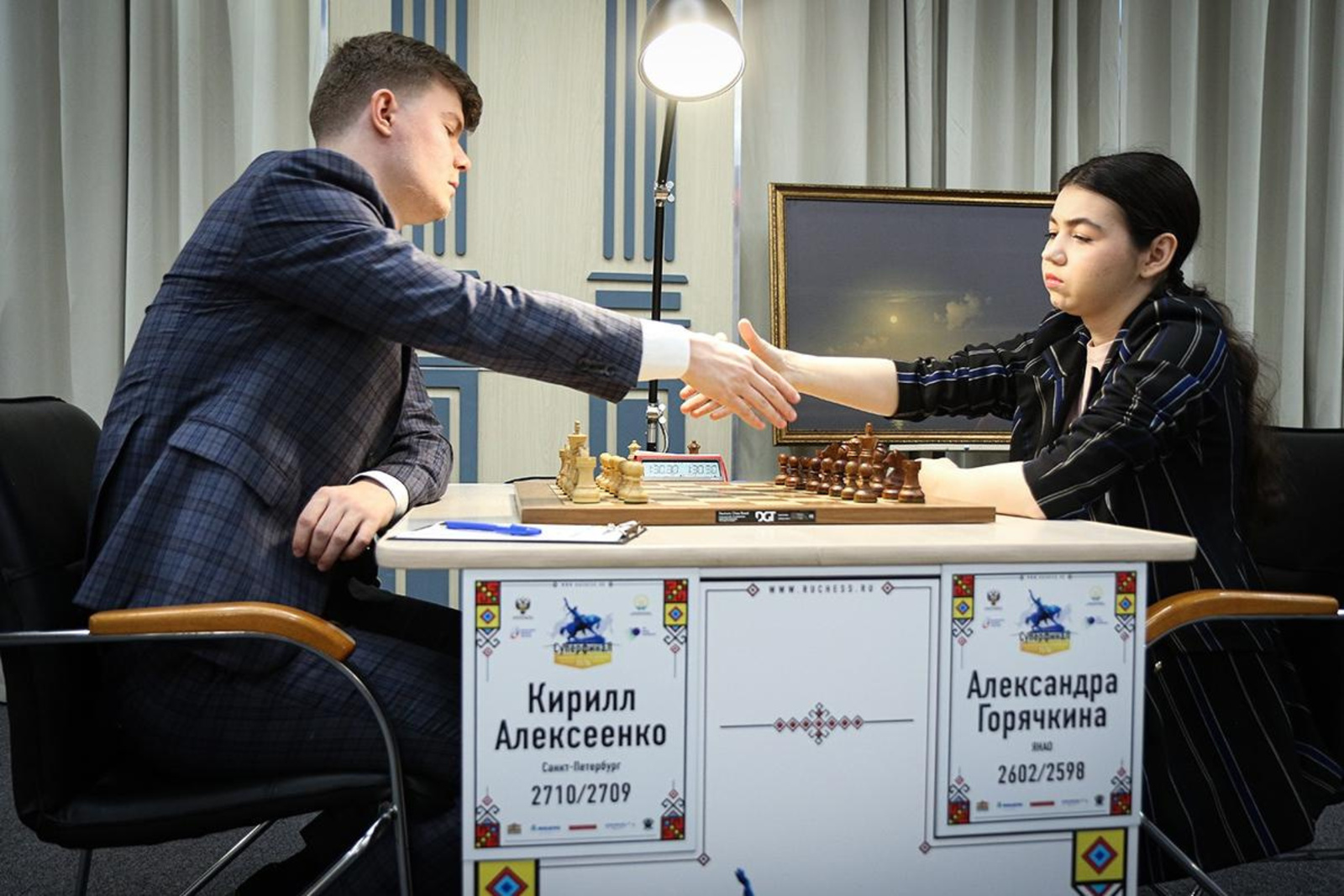 Определились лидеры после третьего тура суперфиналов шахматных чемпионатов России в Уфе