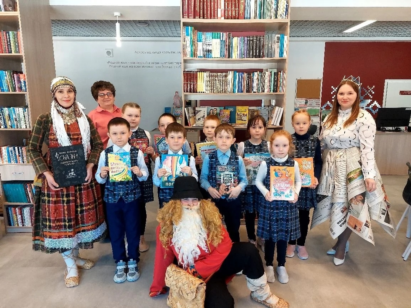 Дети погрузились в мир удмуртского фольклора