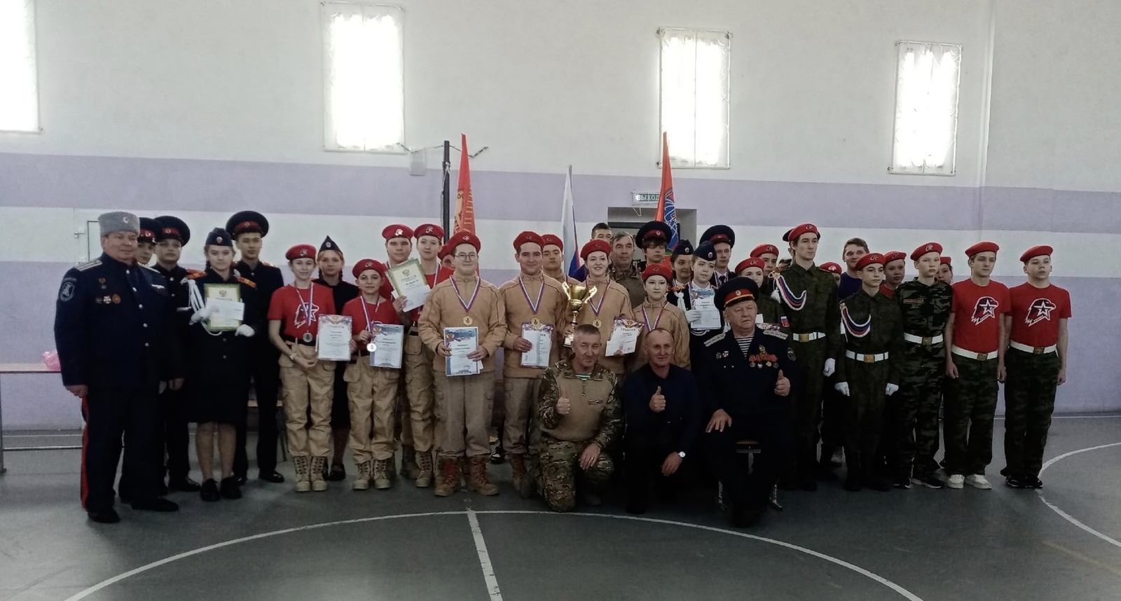 Победители игр «Своих не бросаем» в Куеде