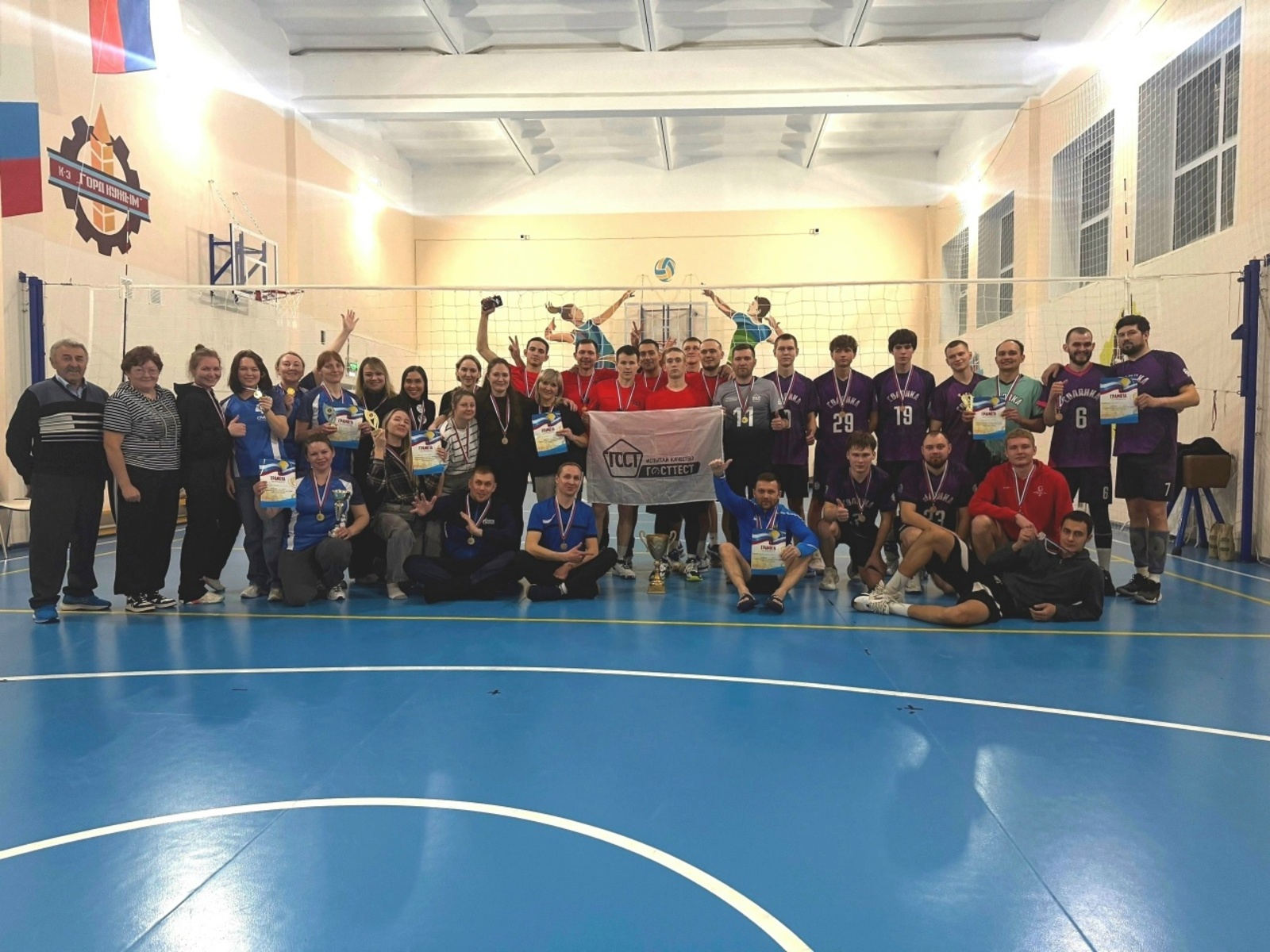 "Горд кужым" СПК-лэн кузьымез понна волейболъя ӵошатскон ортчиз