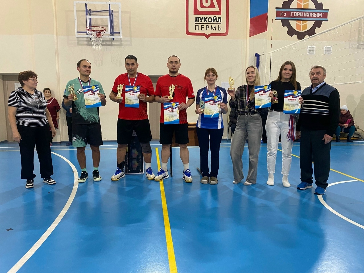 "Горд кужым" СПК-лэн кузьымез понна волейболъя ӵошатскон ортчиз