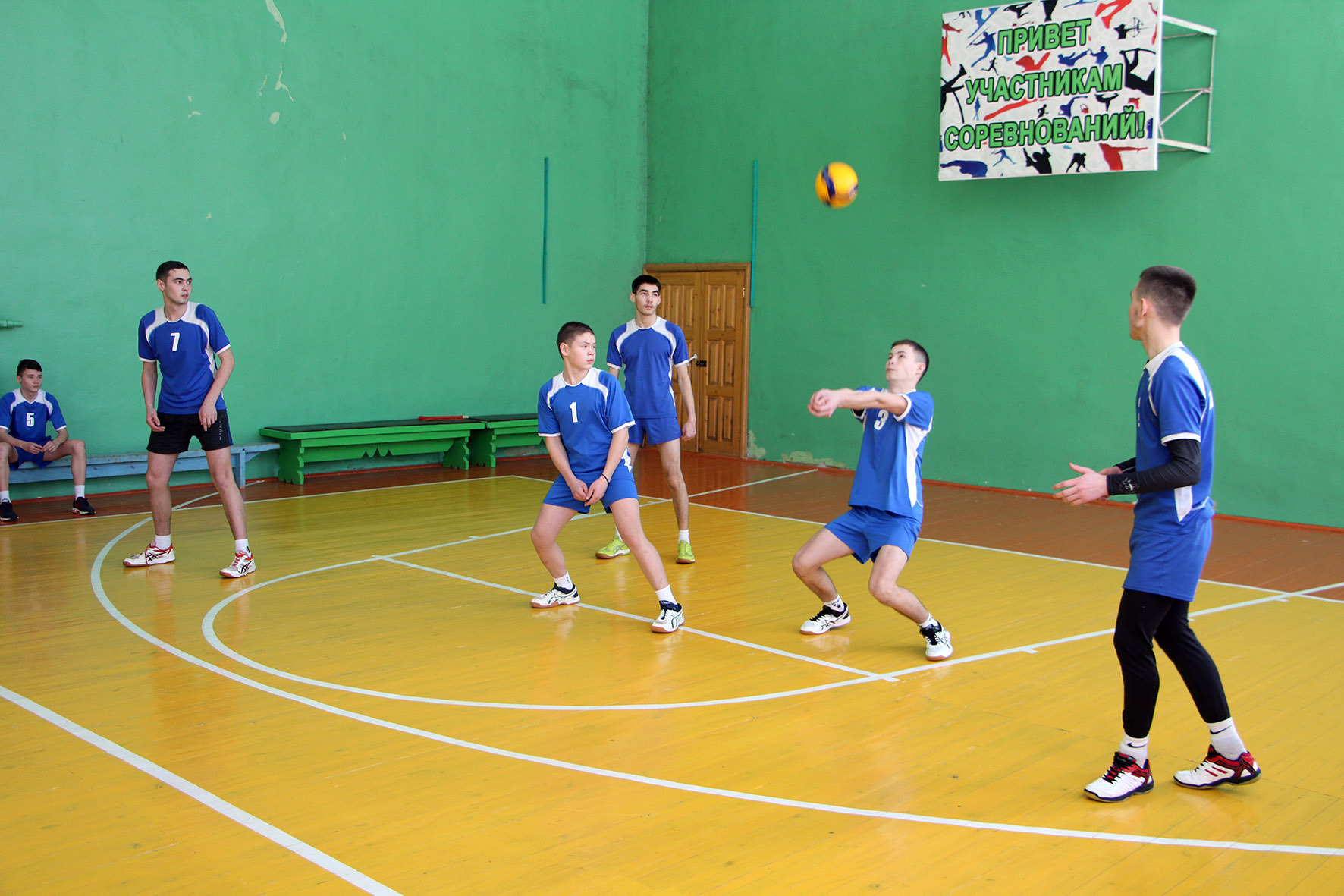 Волейбол на приз газеты "Ошмес"