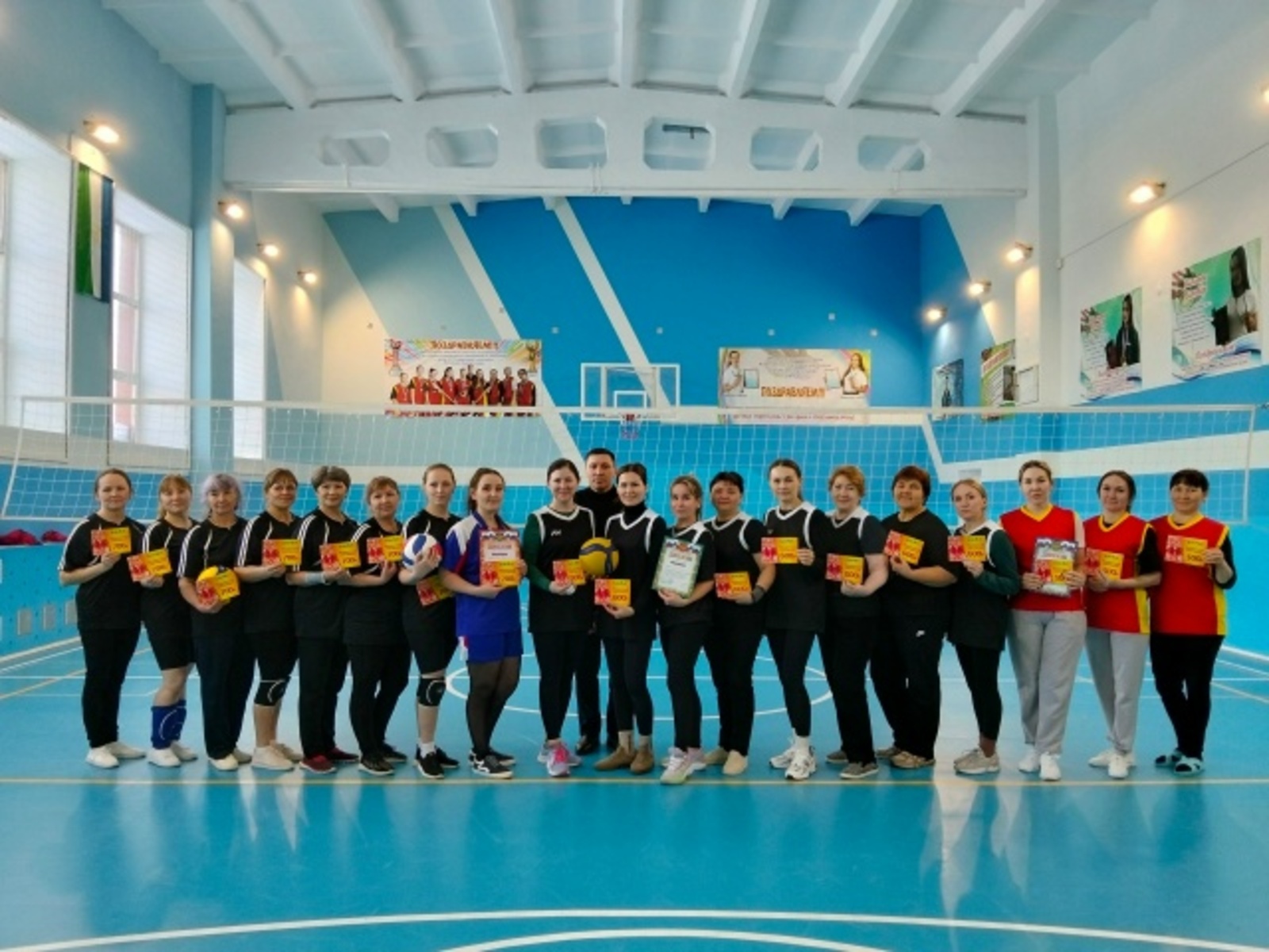 Волейбол на «Здоровье»: женский турнир в Татышлинском районе