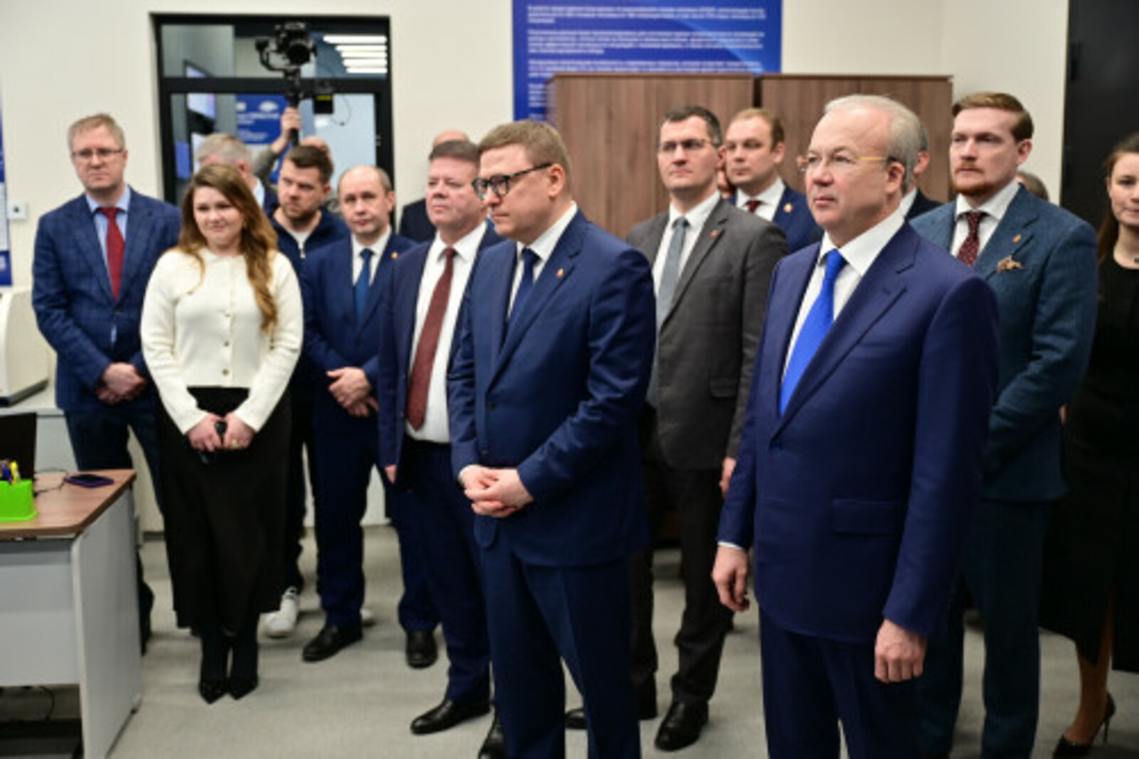 Андрей Назаров и Алексей Текслер посетили площадку Геномного центра в Уфе