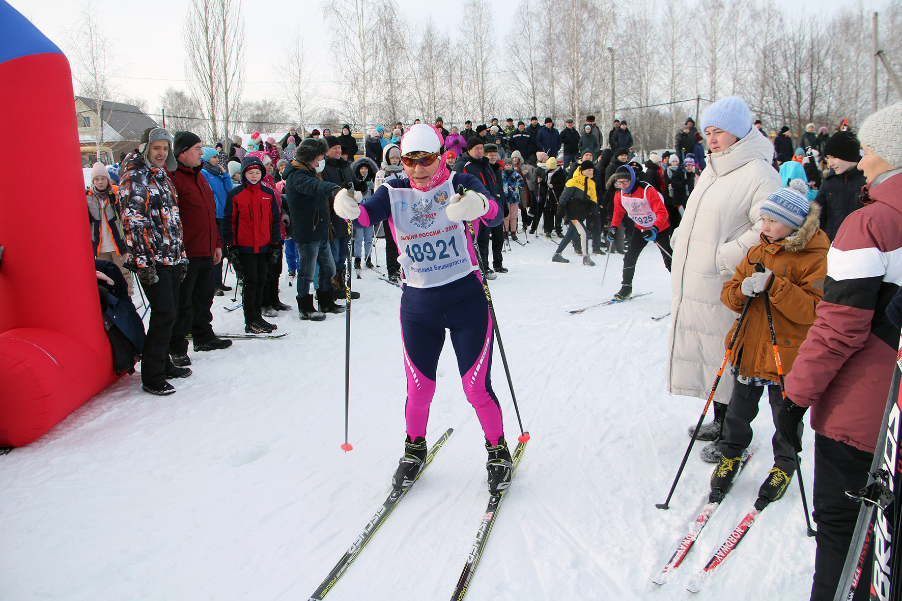 Лыжные соревнования в память Р.Б. Галямшина