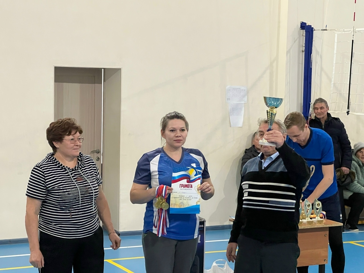 "Горд кужым" СПК-лэн кузьымез понна волейболъя ӵошатскон ортчиз