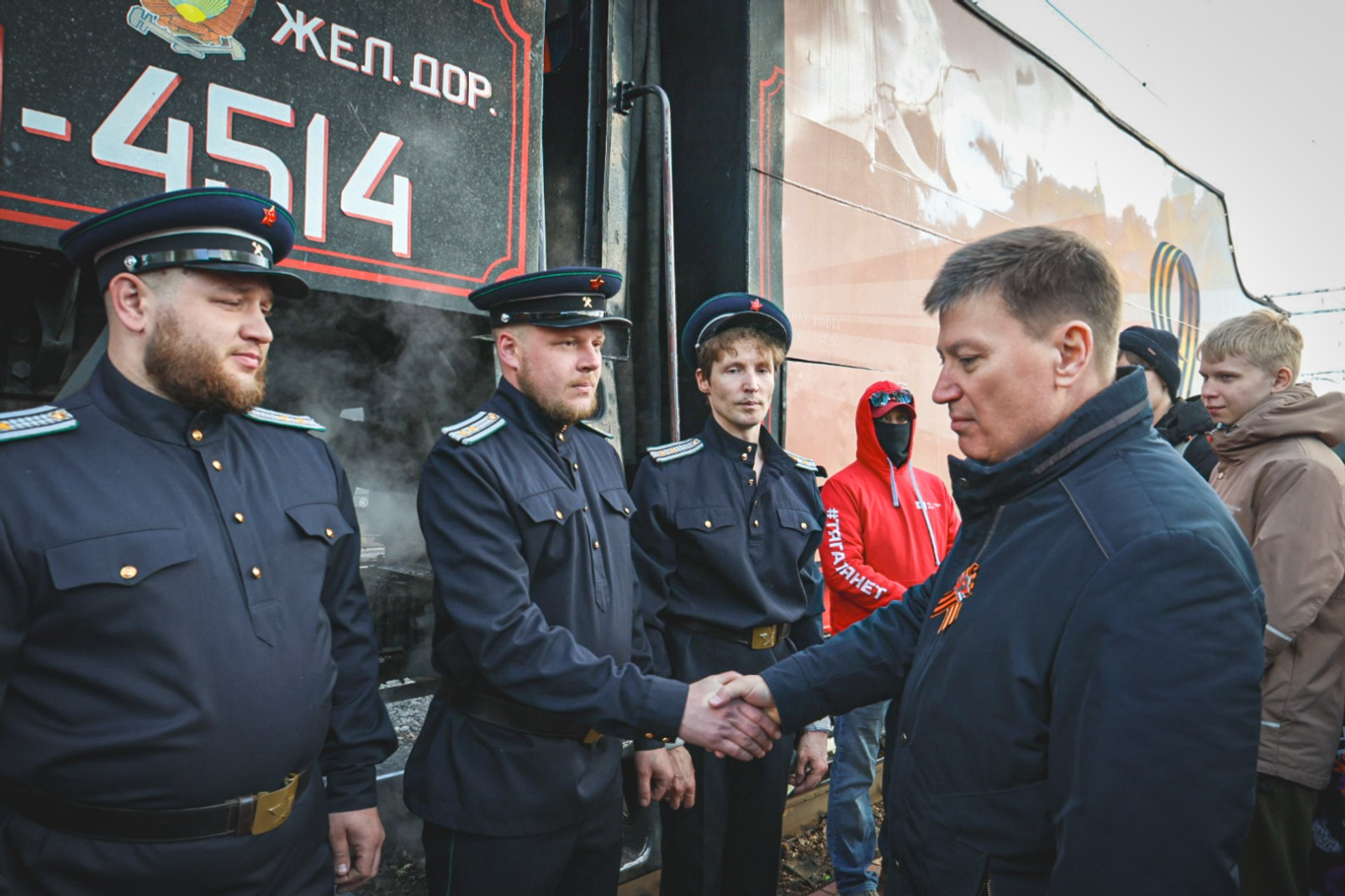 Сегодня «Паровоз Победы» прибыл в Уфу